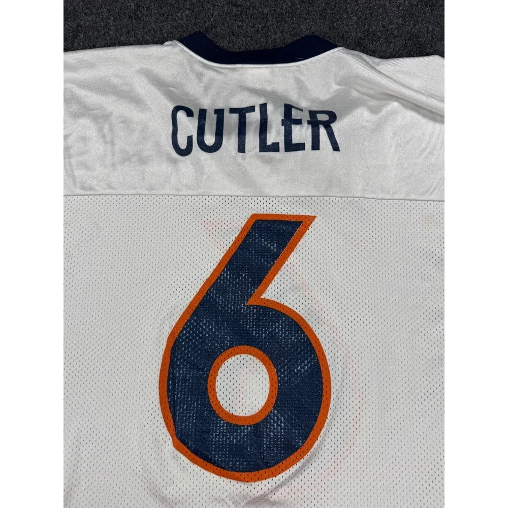 Reebok Denver Broncos Jay Cutler #6 Jersey Mens 2XL NFL Football White